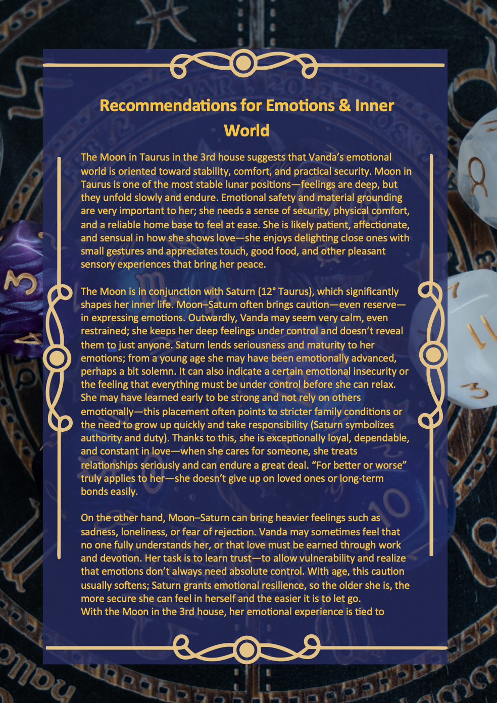 Royal Astro – visual A